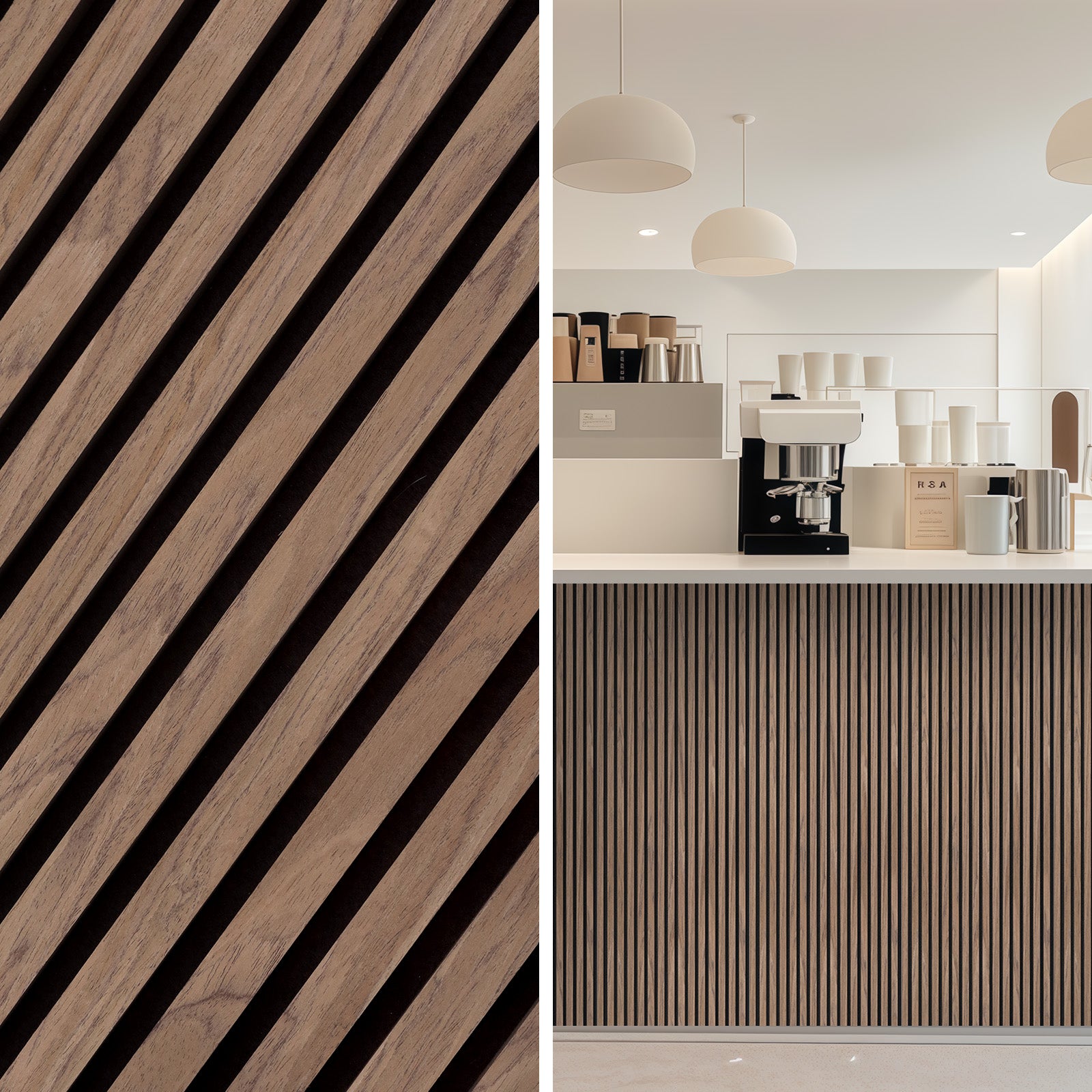 Folding Wood Veneer Acoustic Wall Panel